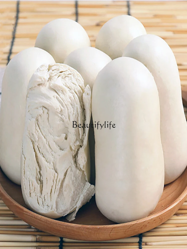 05-Fully automatic commercial round bun assembly line Shandong rubbing high pile cylindrical long steamed buns