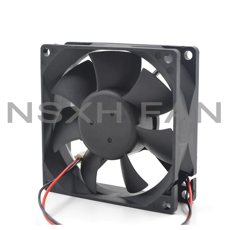 Ventilador de Refrigeração do Chassis do Computador, Conversor de Freqüência, QFR0824SH, 8025, 24V, 0.26A, 8cm, 80x80x25mm, Novo