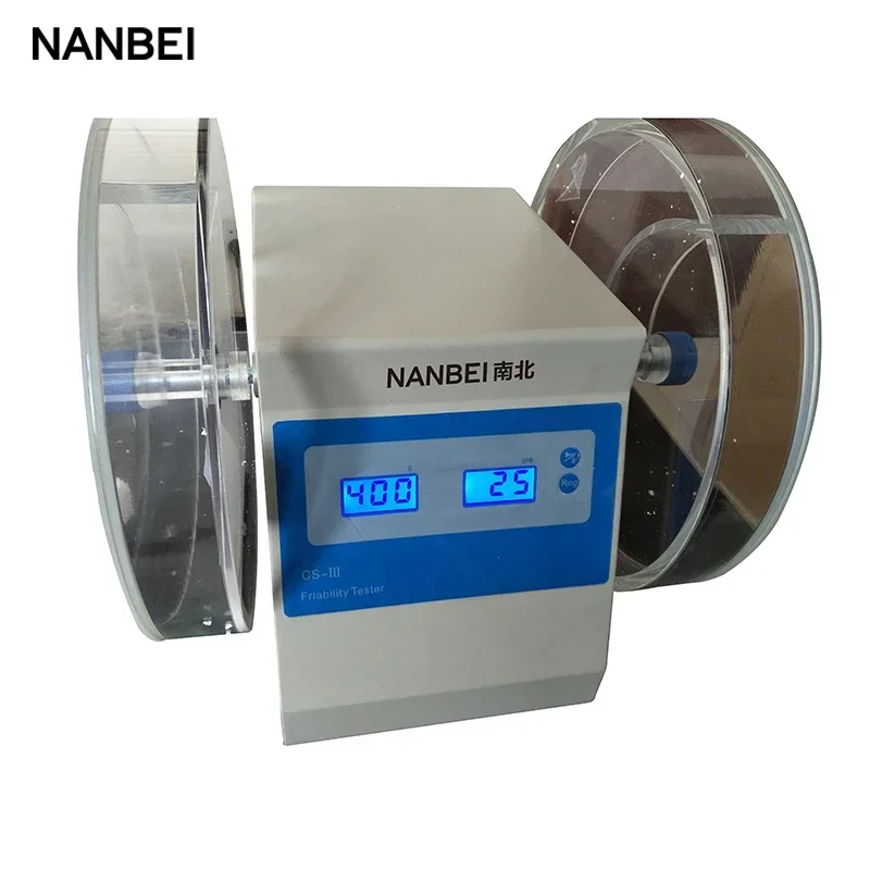 Rotation speed 25rpm small chemical tablet friability tester apparatus for lab