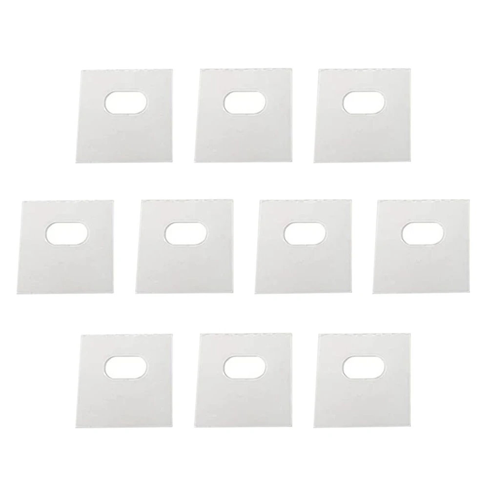 

10pcs Curtain Repair Patches Clear Adhesive Tabs For Vertical Blind Fixing Stickers Blind Vane Saver Pom Repair Clip Blinds Slat