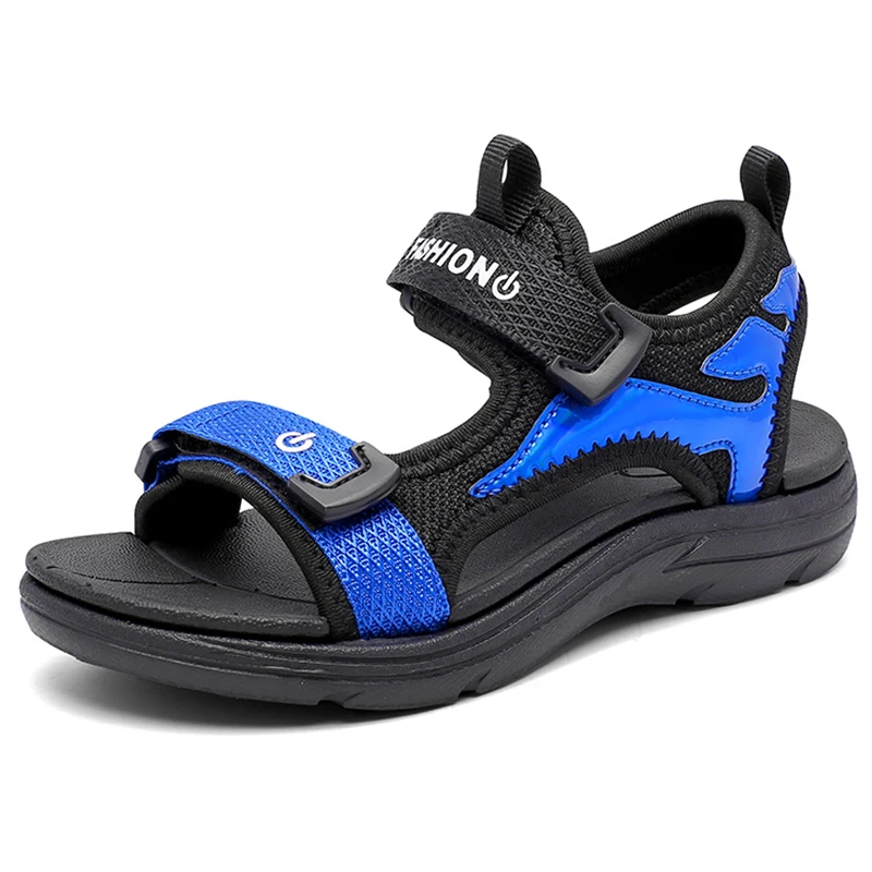 Nieuwe Stijl Kinderen Sandalen Outdoor Wandelschoenen Zomer Schoenen Jongens Anti-Gladde Strand Schoenen Kid Comfortabele Zachte Eu Maat 28-38