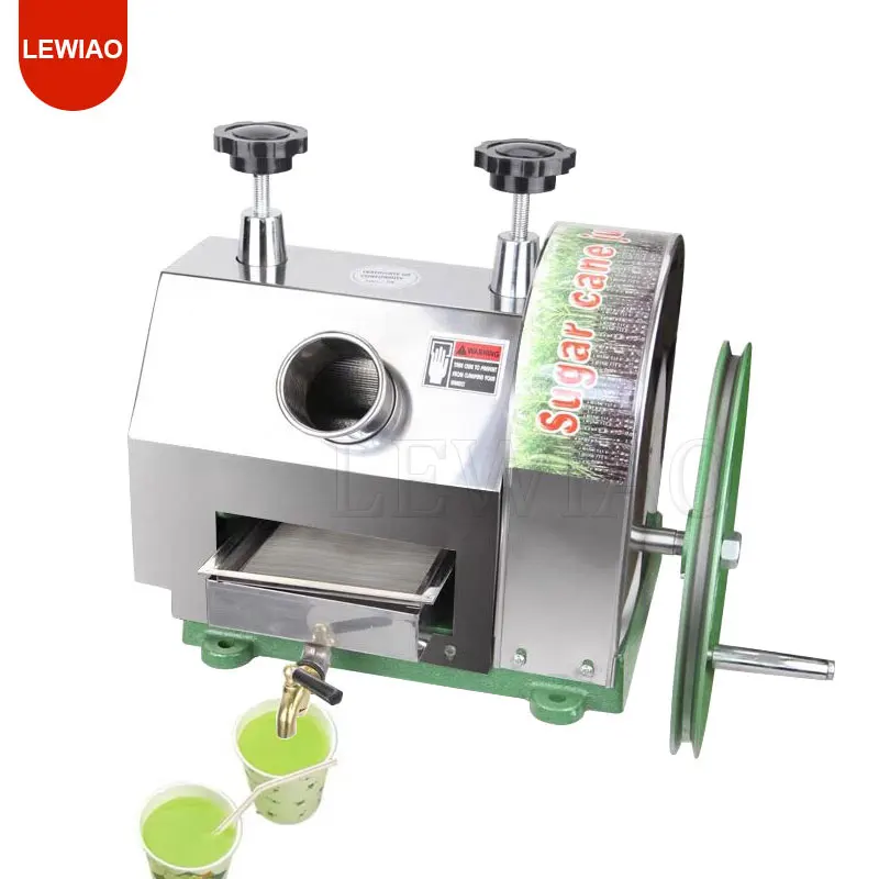 Manual Sugarcane Juice Machine Sugar Cane Juicer Machine Stainless Steel Cane-Juice Squeezer