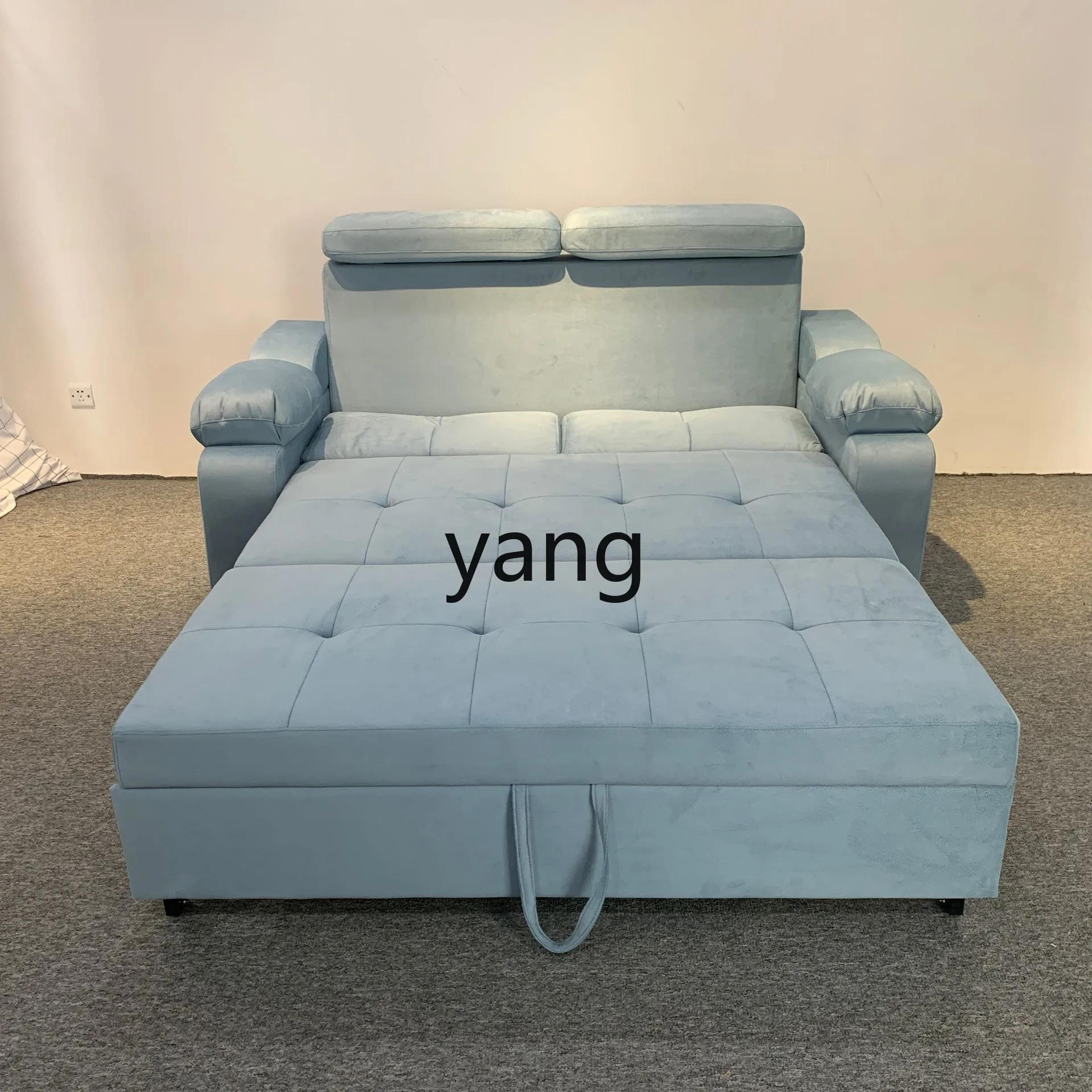 LH folding sofa bed, small apartment living room study multi-functional sofa bed