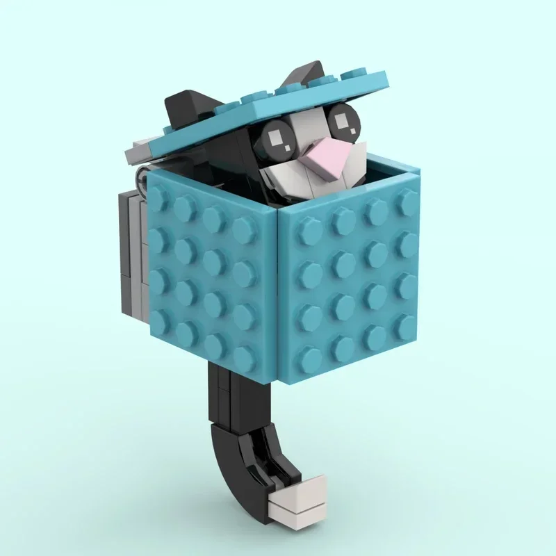 ألعاب كيتي غير عادية تجميع مجموعة بناء الهدايا النموذجية لمجموعة بناء الأطفال للفتيات لعبة إبداعية حامل مفاتيح ذاتي الصنع