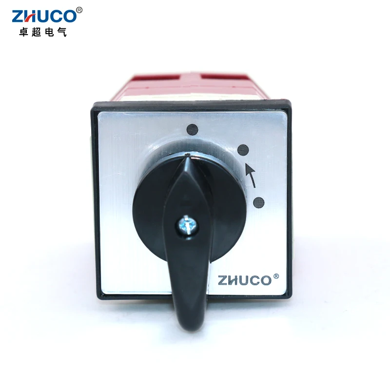 

ZHUCO LW12-16/GL24.1 16A 4 винта 1 полюс 3-позиционная электрическая схема управления мгновенный поворотный кулачок с одним переключателем сброса