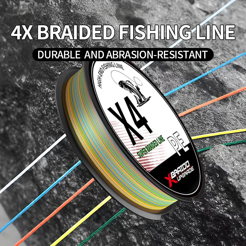 

4X PE Fishing Line - Colored, Fadeless, High Sensitivity, Fishing Line | Durable Fishing Line.