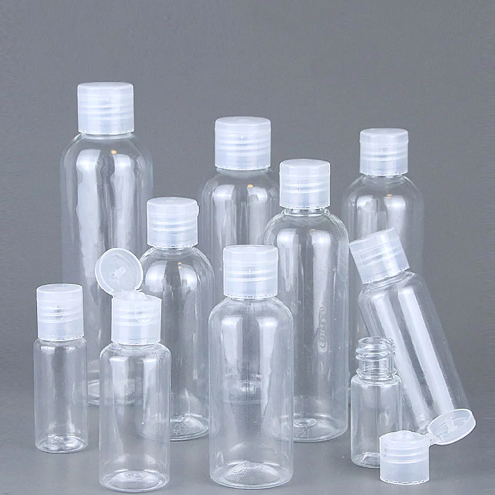 6 pz 120 Ml Bottiglie Da Viaggio Riutilizzabili Dispenser A Tenuta Per Shampoo Lozione Sapone Per Il Corpo Contenitore di Articoli Da Toilette Portatile