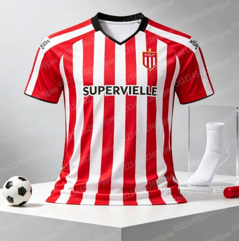 BeitarArgentine La Plata University Football Club Sports T-shirt for Hot Summer Men's Tops Tees Training Wear FamilyMatching