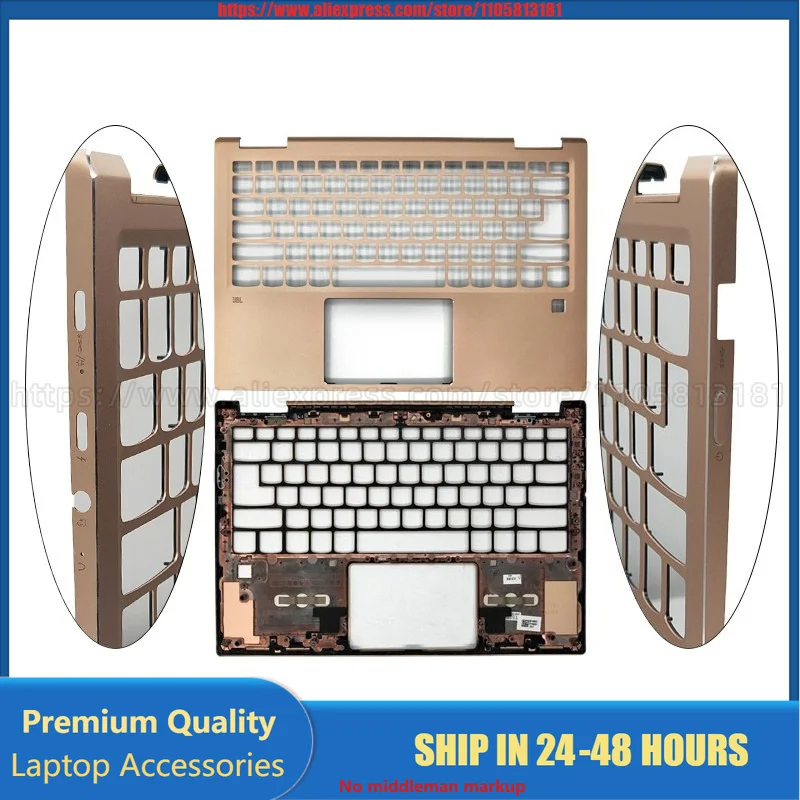 For Lenovo YOGA 720-13IKB Top Case Bottom Cover Palmrest Keyboard Bezel LCD Back Shell Replacement Parts