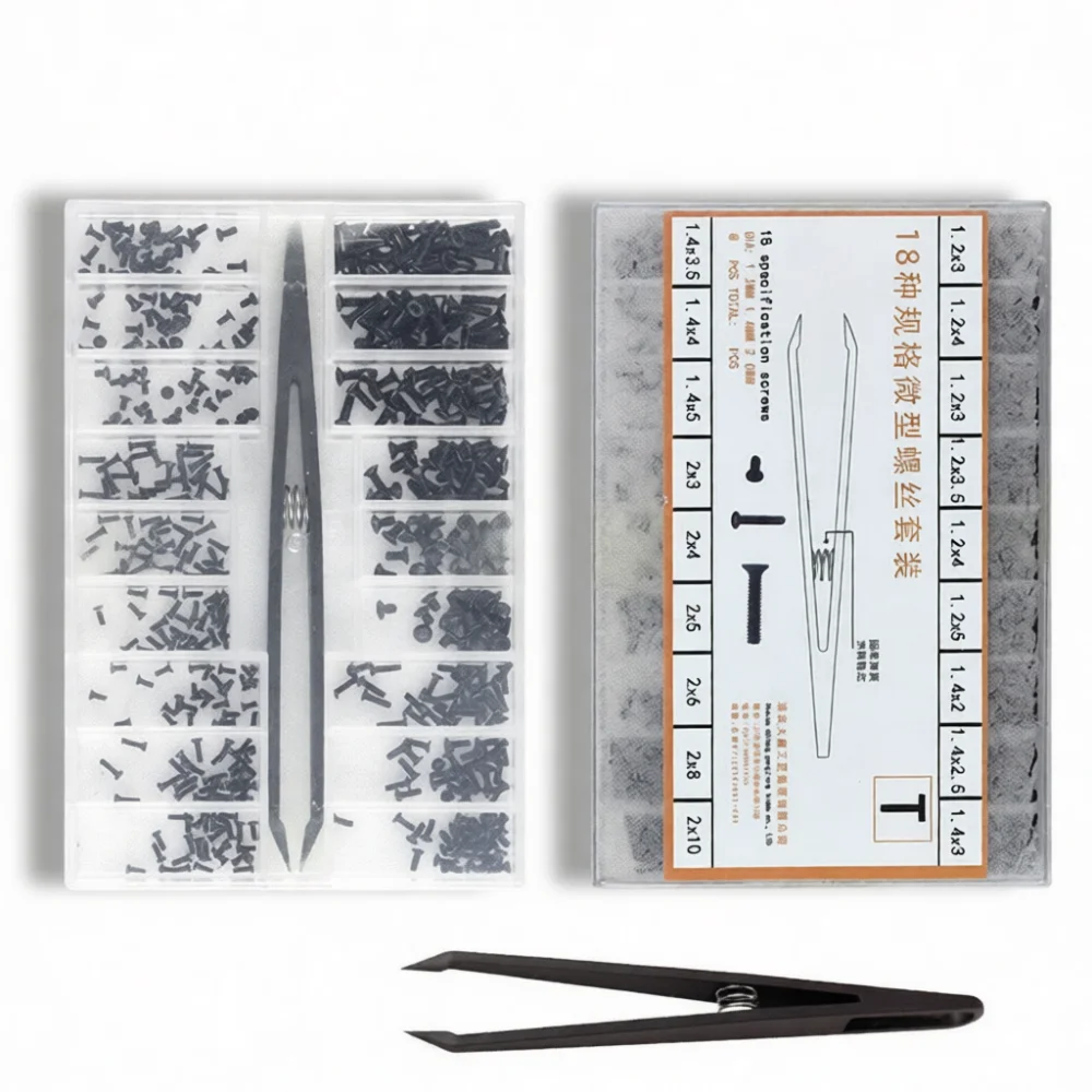 Diy Electronics Repair Kit - Juego de tornillos pequeños, kit de