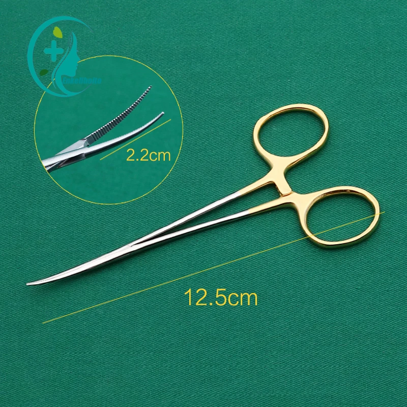 Microvascular hemostatic forceps Micro Ophthalmology Veterinary Surgical Instruments