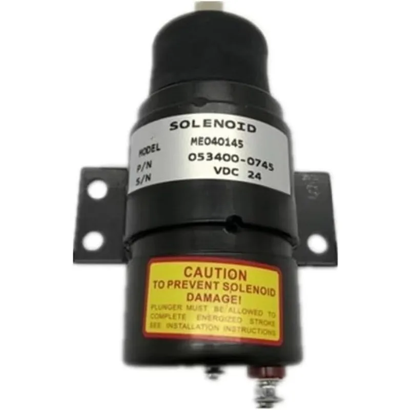 For 053400-0745 ME040145 Ka-to HD250 450 800 900 Engine Flameout Solenoid Valve Flameout Switch Excavator Accessories