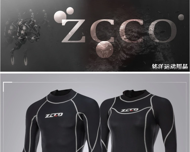 3MM Neopren Neoprenanzug Männer Frauen Surf Tauchen Anzug Ausrüstung Unterwasser Angeln Speerfischen Kitesurfen Bademode Neoprenanzug – Detail 2