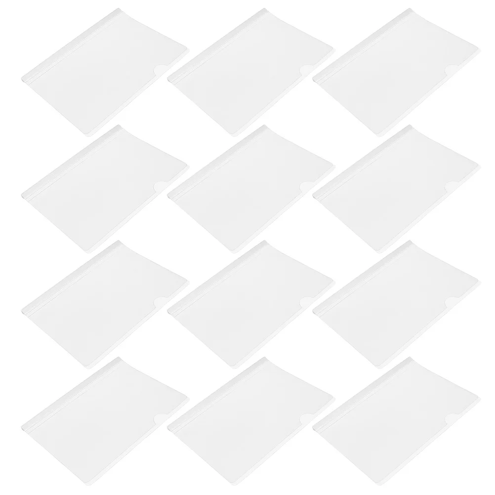 

20 шт. прозрачных пластиковых папок-скоросшивателей с выдвижной планкой для документов, для офиса, студентов, учителей, органайзер для бумаг, зажимы для файлов