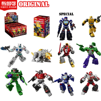 Original Transform Animation Movies Peripheral Toys Soundwave Bemblebee Q-Version Movable Model Figure Collection Vol.3