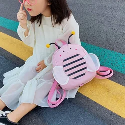 Children Backpack Bee Baby Harness Backpack Toddler Backpacks Cartoon Backpacks School Bags Kids Bags for Girl  תיק החתלה 아기가방