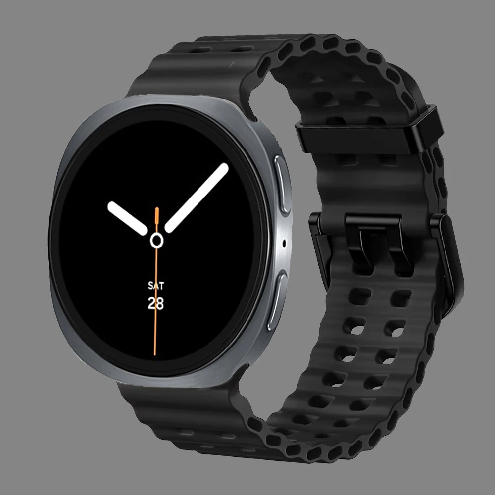 Marine-Armband für Samsung Galaxy Watch 8 Classic 46 mm 8 40 mm 44 mm Ocean Sport Armband Gürtel Correa Bracele Galaxy Watch 8 Band