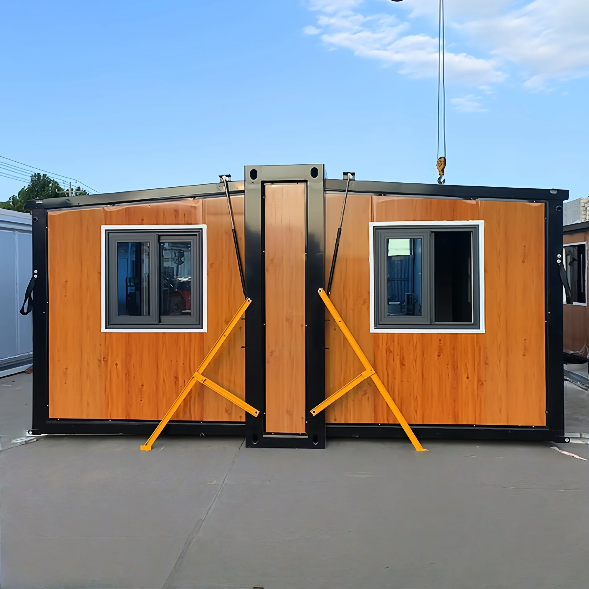 Large Prefabricated 40FT 20FT Expandable Container House 2 3 4 Bedroom Prefab Building Modular Home Casa Modular