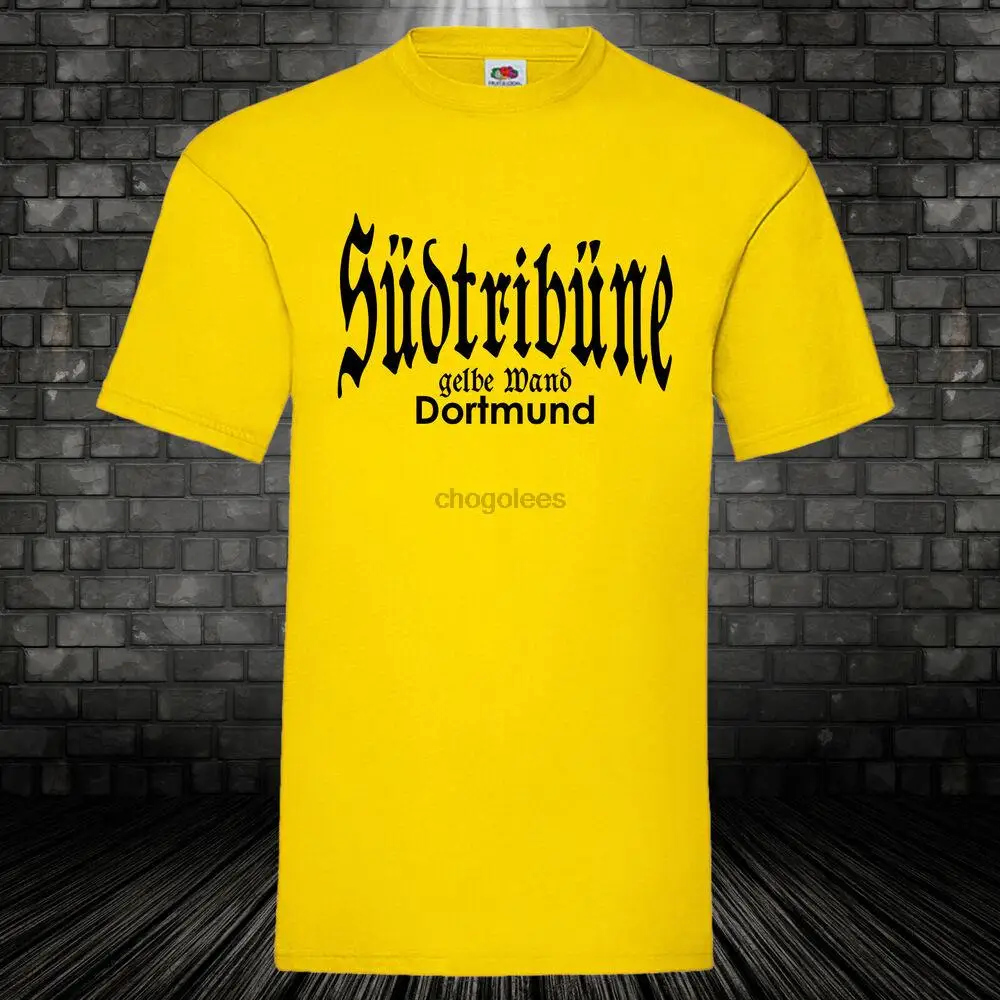 Dortmund shirt south grandstand cult football t-shirt Borussia 100% BW S-5XL