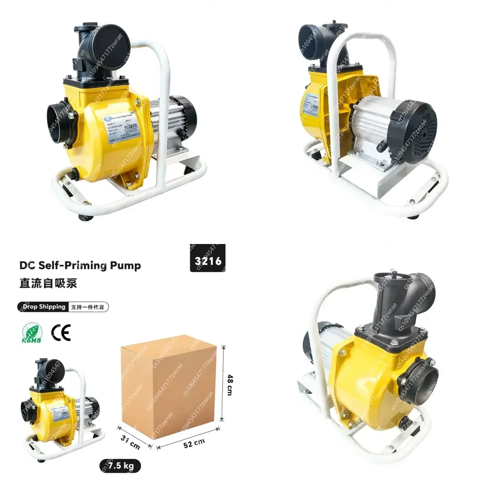 High Pressure High Lift Intelligent Variable Frequency DC Brushless Self-Priming Water Pump