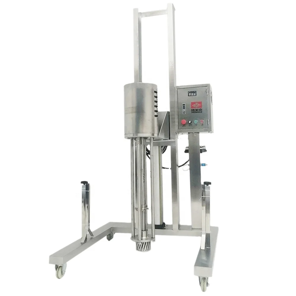 Homogenizing Machine Batch High Shear Emulsifying Mixer Homogenizer For Cosmetic Lotion Cream Food