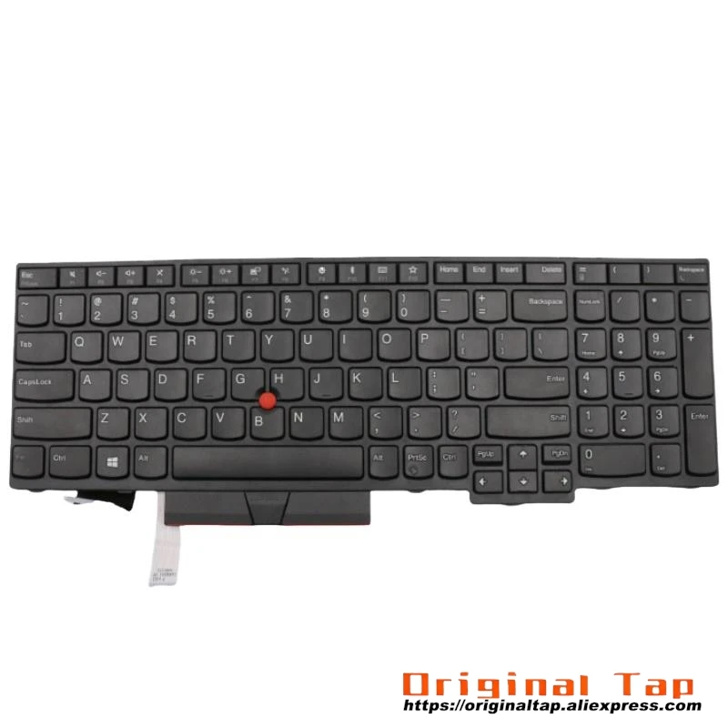 US English Keyboard for Lenovo Thinkpad E595 E580 E585 E590 T590 P53S L580 L590 P52 P72 P53 P73 01YP720 01YP560 01YP589 01YP749