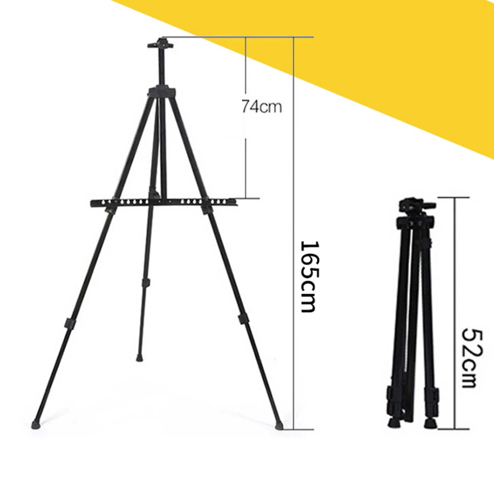 Штатив-тренога складной для рисования, практичная подставка для рисования, рисунков и фотосессий
