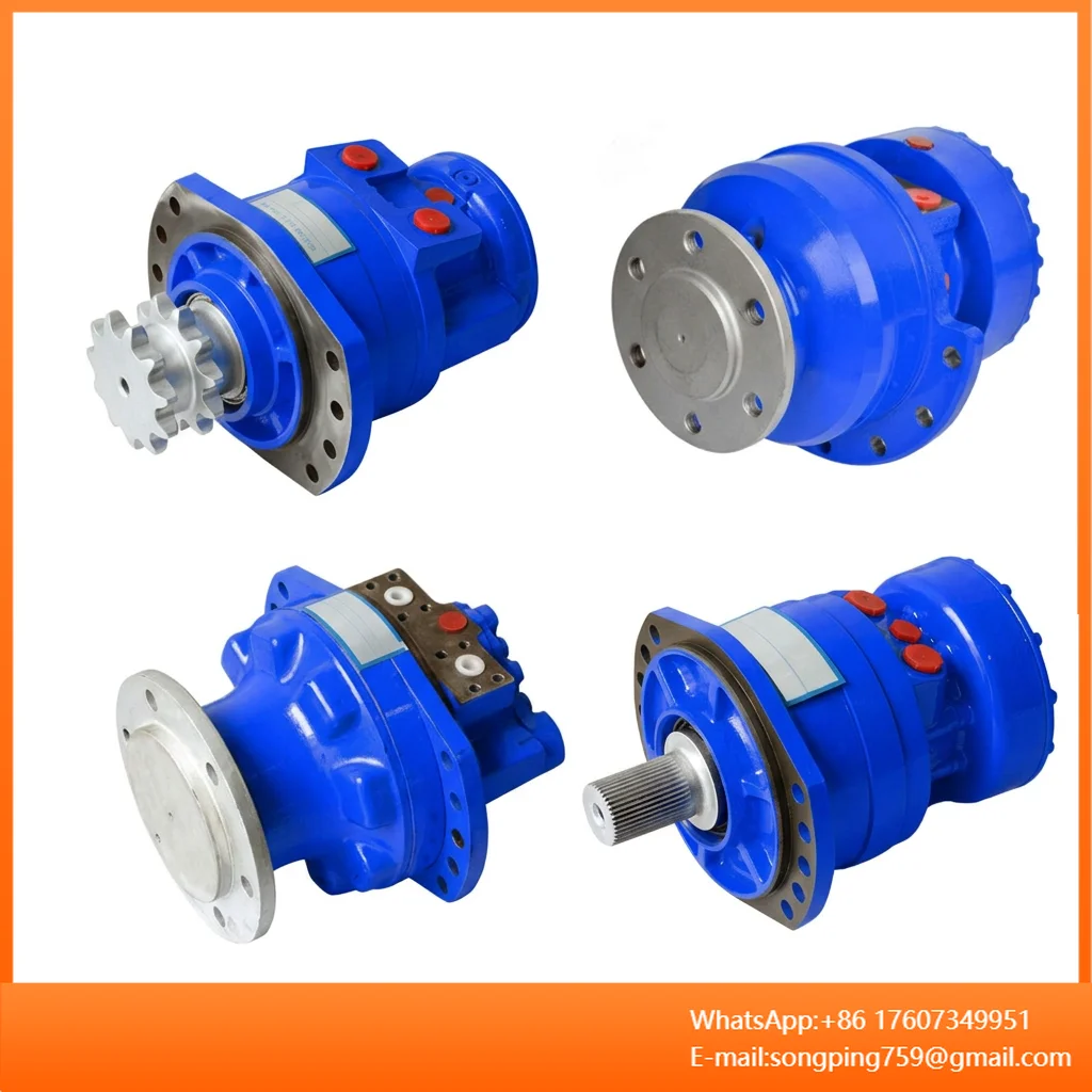 

Maintenance Free High Speed Piston Motor Poclain MS05 MSE05 Radial Piston Hydraulic Motor With Customizable Colors and Logos