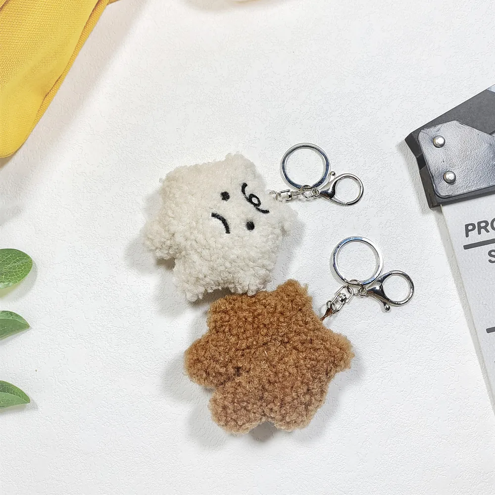 Dislikes Rainy Day Plush Doll Keychain Pendant Creative Ins Personalized Cute Kawaii Plush Doll Backpack Pendant Birthday Gift