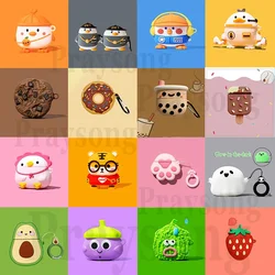 Fashion Pro 2 Case for AirPods Pro 3 Cute 3D Animals Sugar Creative Earphone Case Cartoon Silicone Cover for AirPods 3 Pro Case