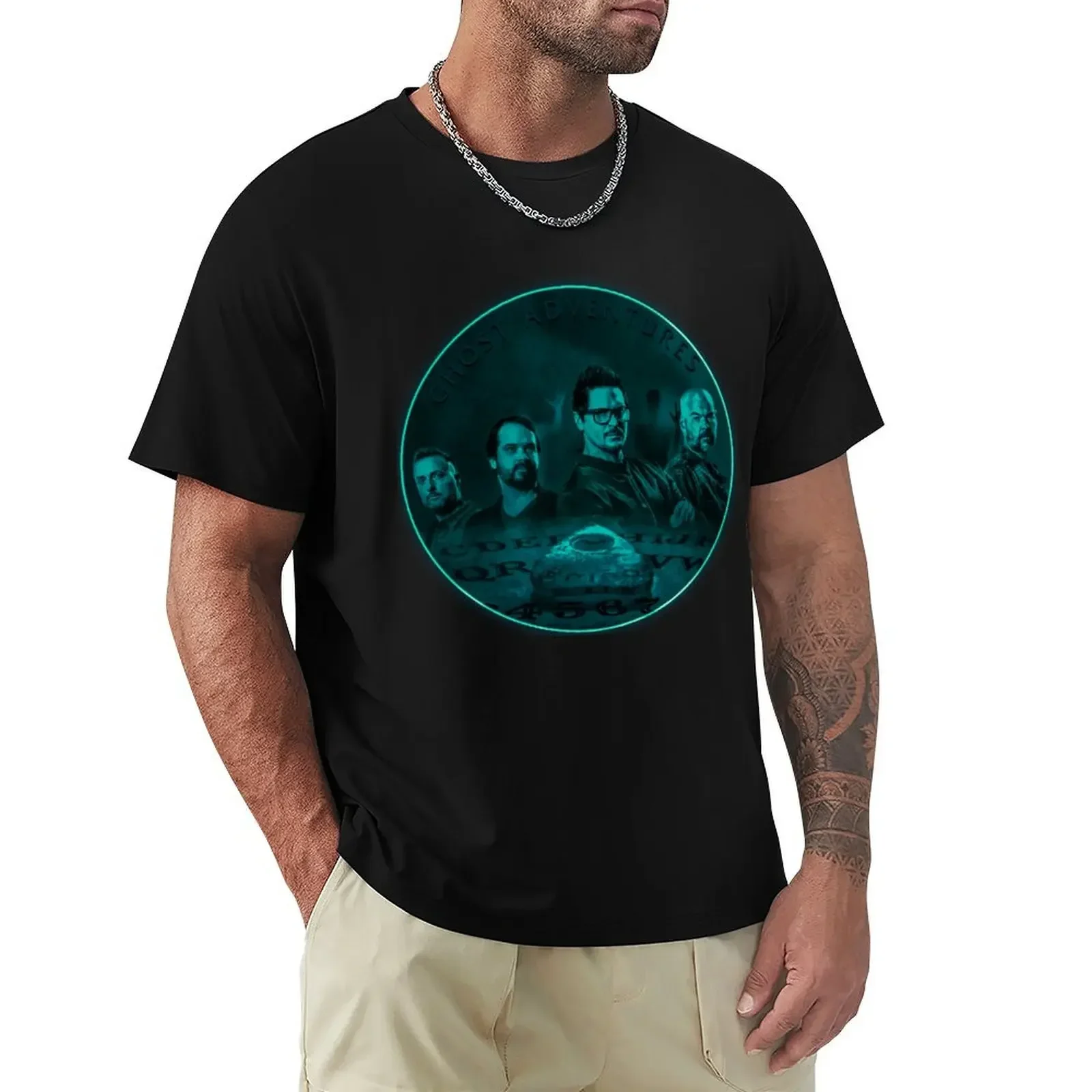 Ghost Adventures Crew Ghostly Goings On T-Shirt summer tops summer clothes oversizeds sublime mens vintage t shirts sstyle tops