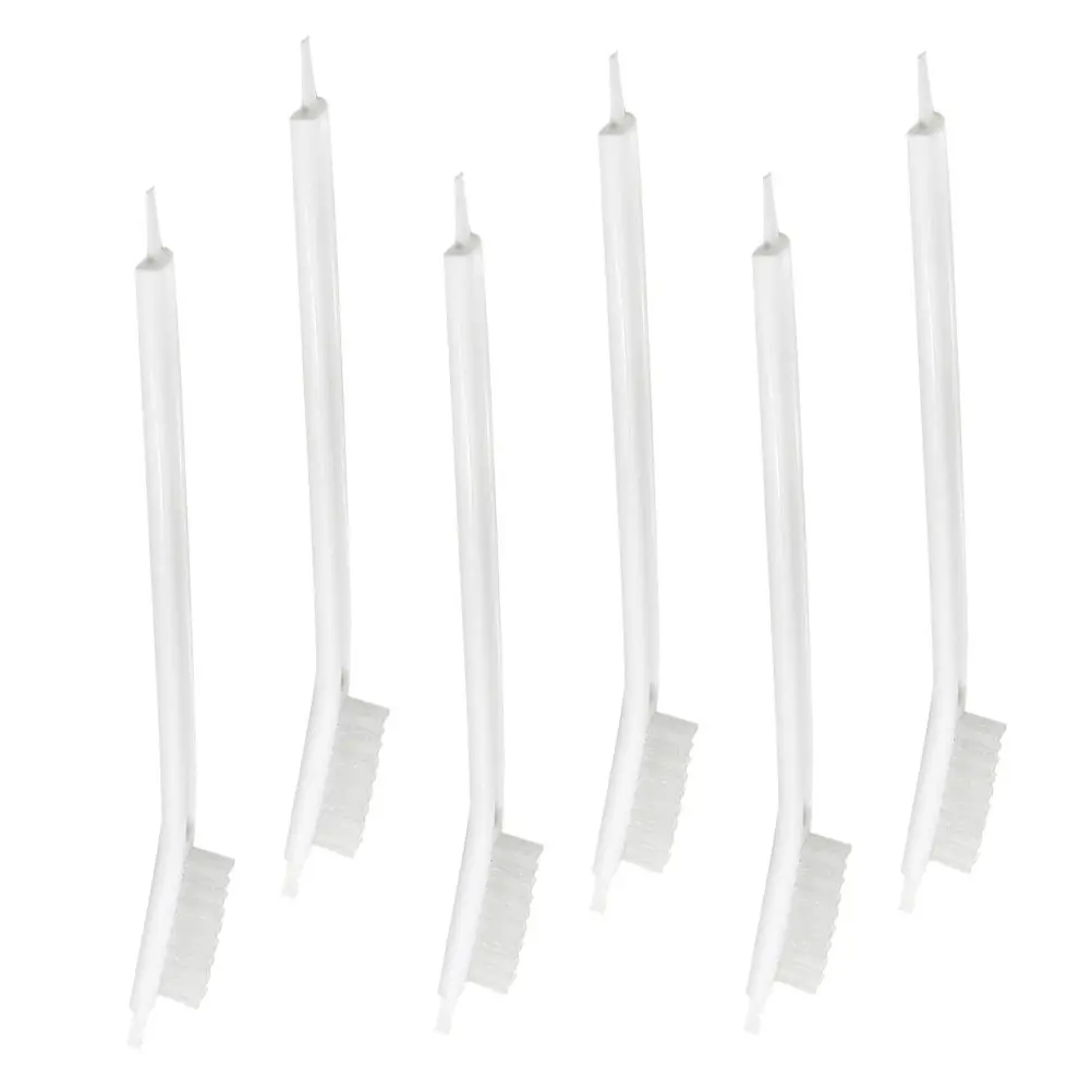 6Pcs Nylon Cleaning Brush Long Handle for Soymilk Machine Juicer Home Use Cleaning Brush Coffee Machine Home Appliance Cleaner