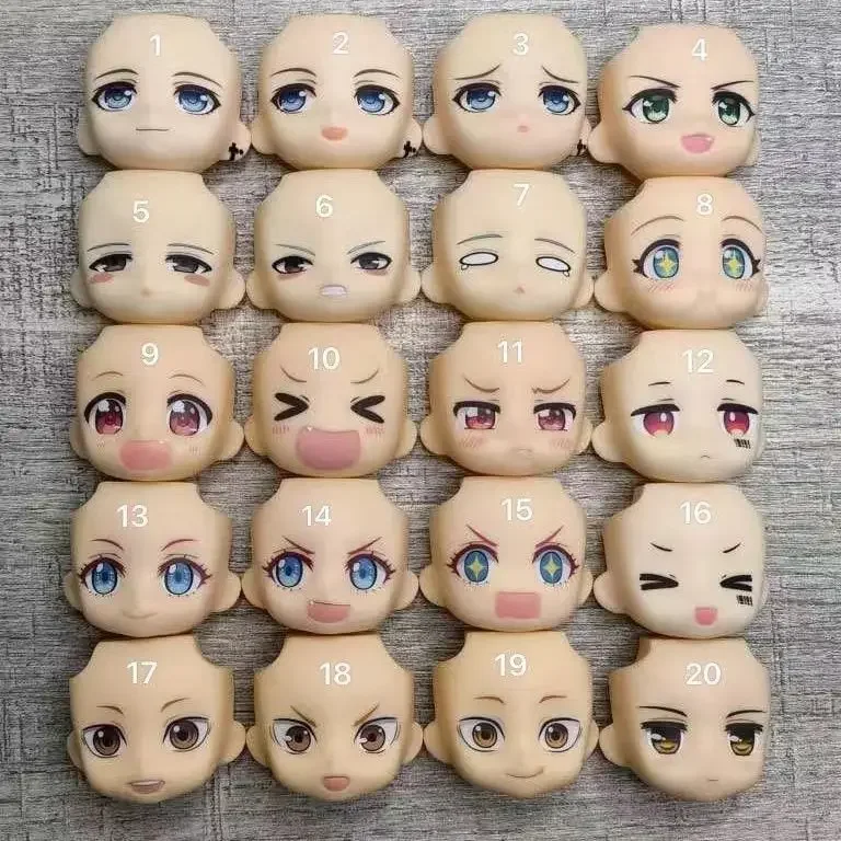 

GSC Clay man replaces face doll accessories