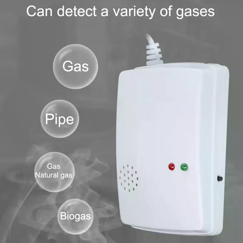

Портативный настенный независимый детектор газа, сигнализация, детектор утечки газа, тестер пропана, метана, безопасный датчик сигнализации природного газа