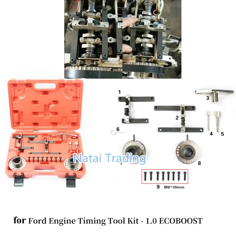 

Petrol Engine 1.0 Eco Boost Camshaft Locking Timing Tool Set for Ford Mondeo Fiesta 13-17 Focus 12-18