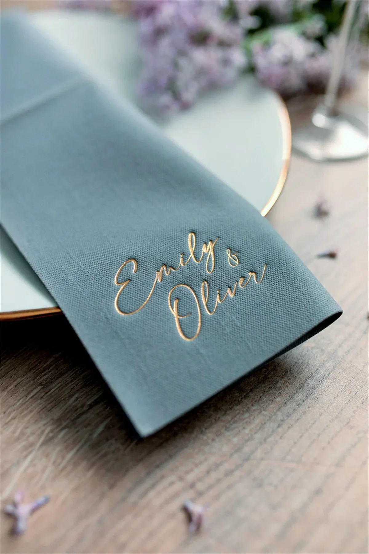 

50 PCS Personalized napkins, Soft linen like napkins disposable, Personalized napkins, DINNER,napkins, Wedding napkins, Decorpre