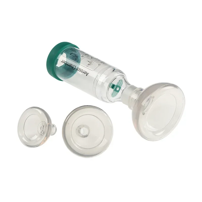 

Medical grade silicone medical consumables mini asthma inhaler spacer devices
