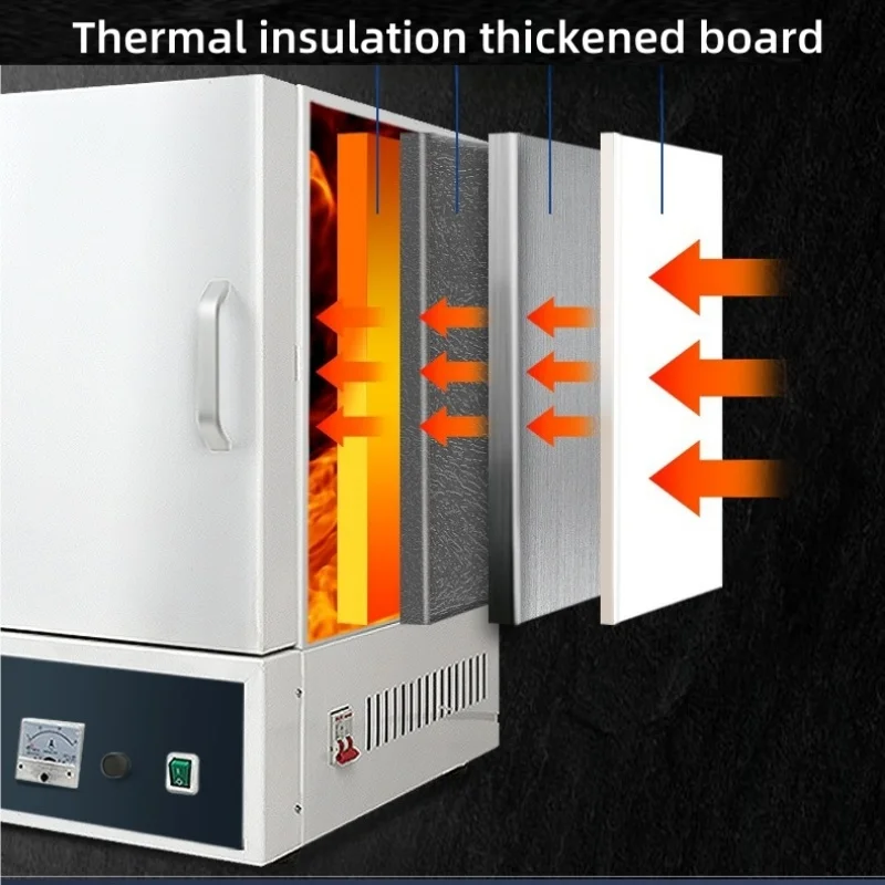 Forno di resistenza a scatola ad alta temperatura personalizzabile supportato OEM per forniture di laboratorio