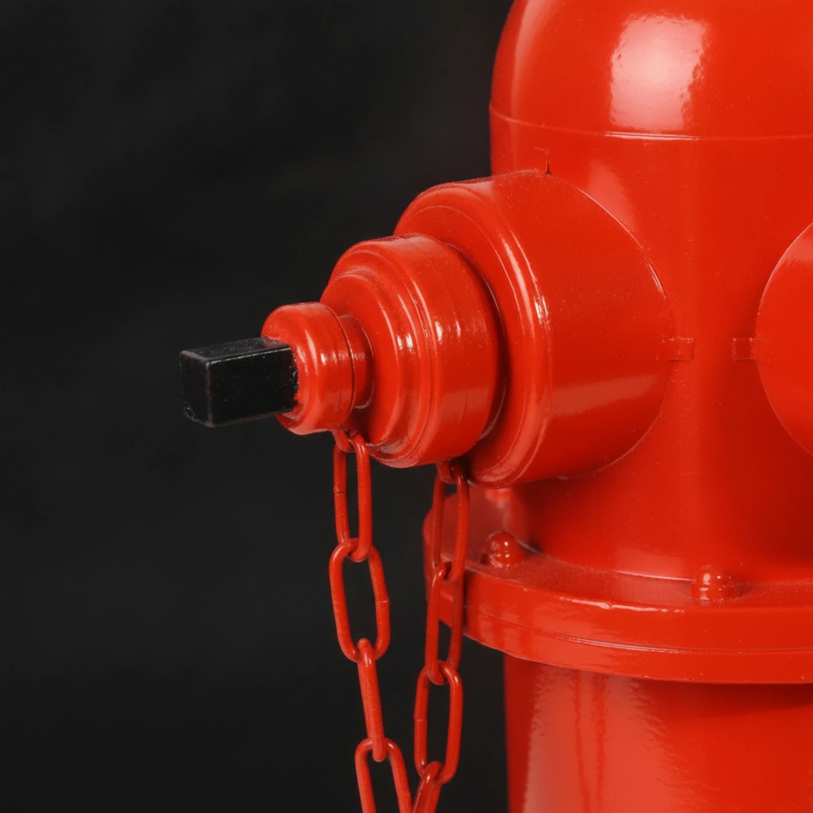 Water Hydrant Model Sturdy Water Hydrant Prop Statue Glossy Ornament Industrial for Decorators, Photography, Storefronts
