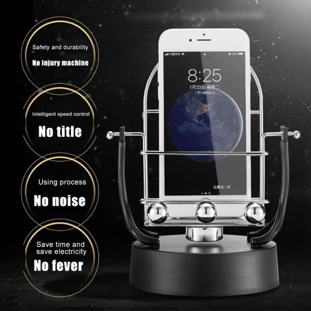 Mobile Automatic Rocking Device Movement Steps Counter Stepper + Data Cable Counting Steps Mobile Phone Automatic Swing Device