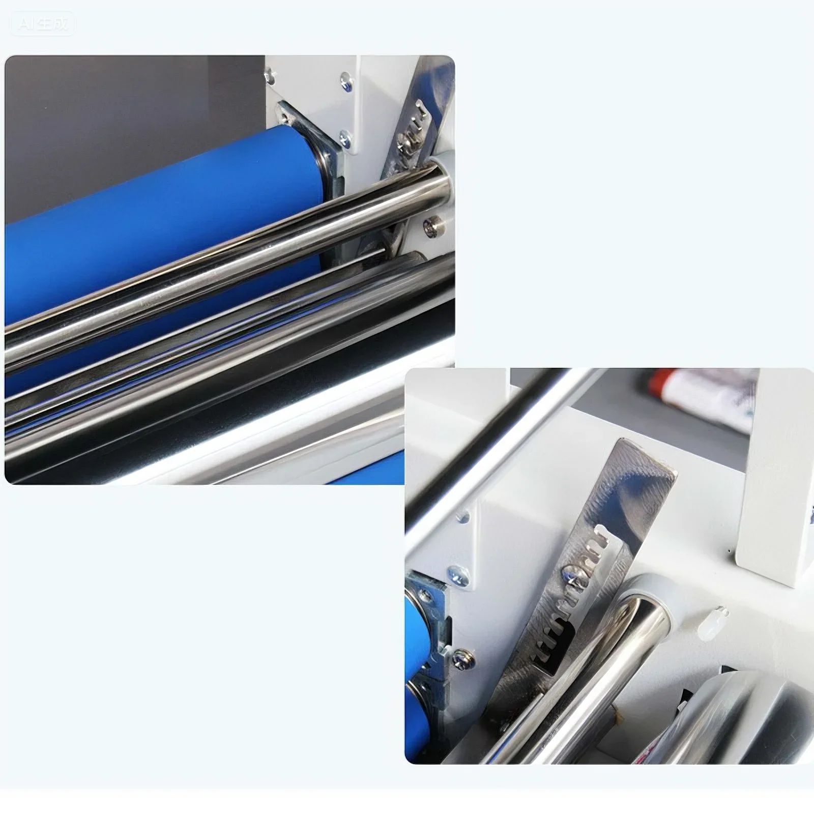 VC370 Belt Feeding Paper Hot Steel Roller Film Laminator Lamination Machine