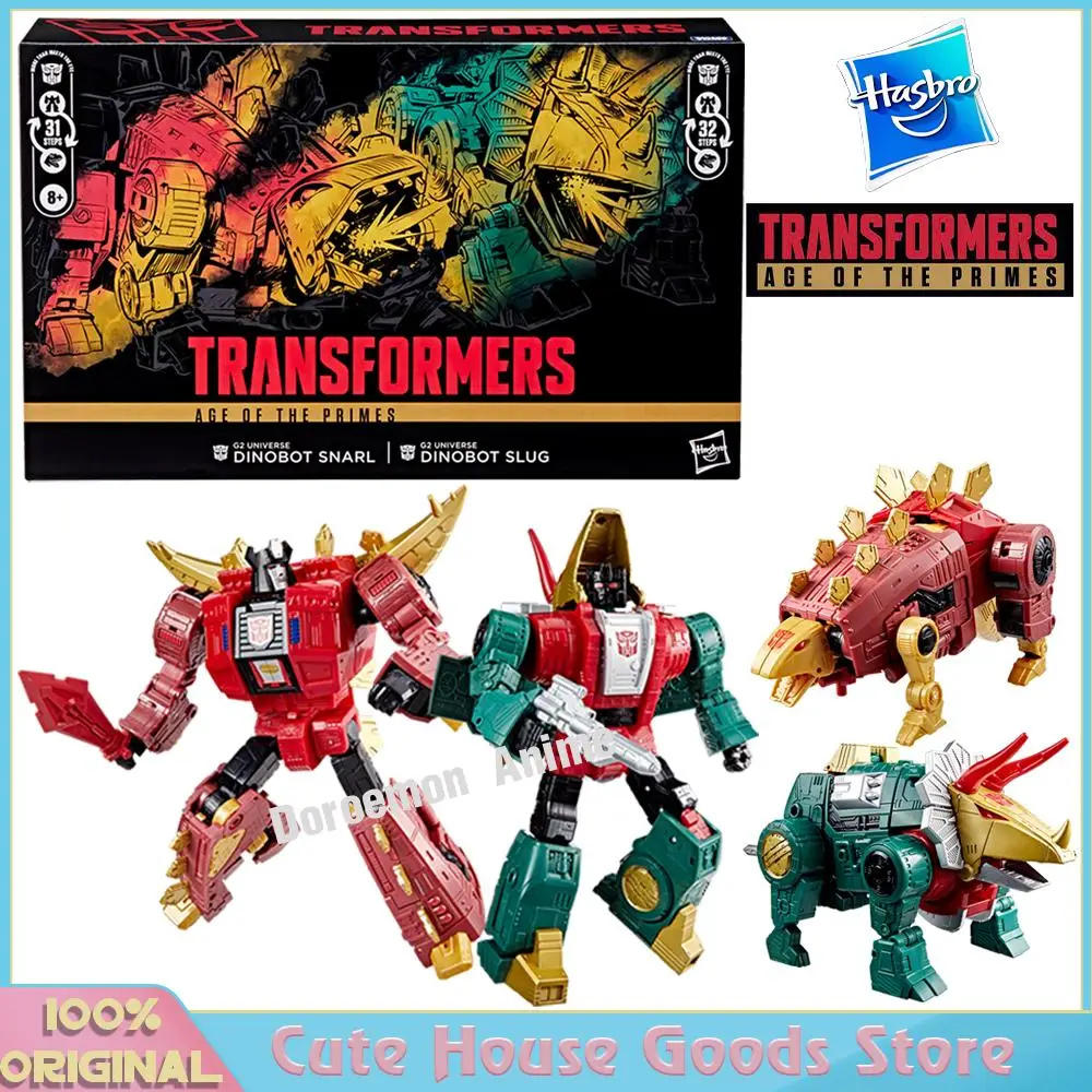 

В наличии оригинальные трансформеры Hasbro Age of The Primes Generations Selects G2 Universe Dinobot Slug and Universe Dinobot Snarl