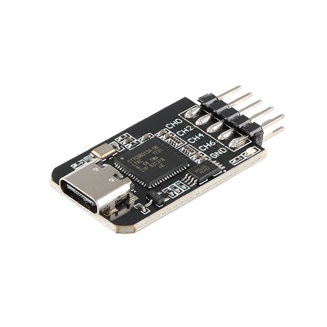 NanoDLA analizator stanów logicznych TYPE-C SCM ARM FPGA analiza protokołu debugowania 24MHz sampleruje 8 kanałów Open Source Sigrok PulseView