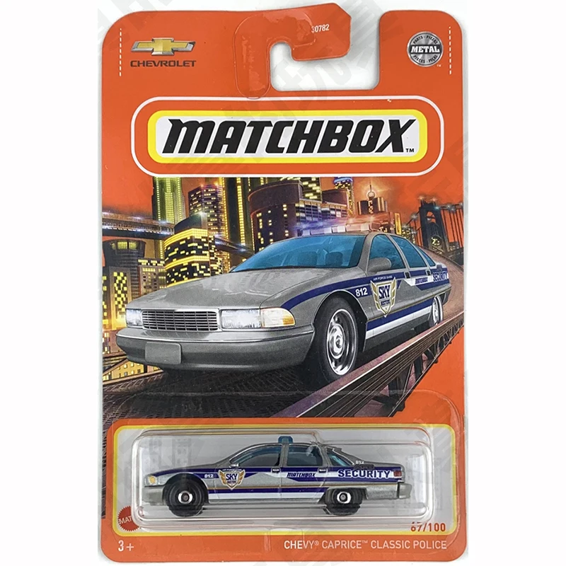 2022 Matchbox Cars CHEVY CAPRICE CLASSIC POLICE  1/64 Metal Die-cast Collection Model Toy Vehicles