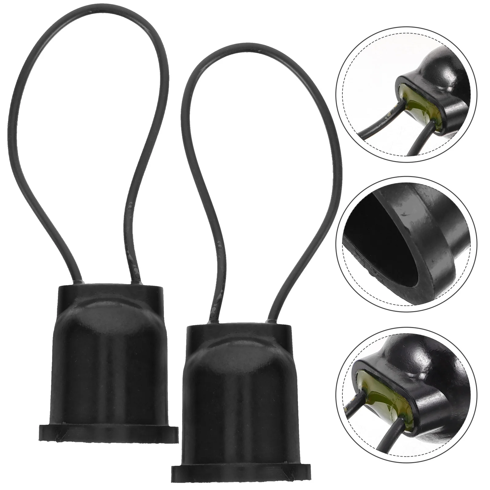 

2 шт. держатель лампы высокой мощности, широкая применимость, люстры, настенные светильники, простая установка, винтовая конструкция, розетки для ламп