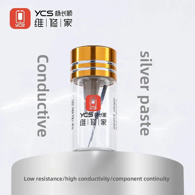 YCS D11 Nano Conductive Silver Paste Low Resistance Screen Line Repair Kits for Mobile Phones Green/Yellow Screen Repair Tool
