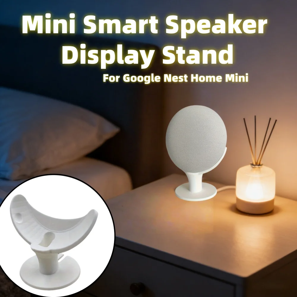 حامل مكبر صوت ذكي صغير للعرض، - مراجعة Google Speaker Nest Audio وسعره