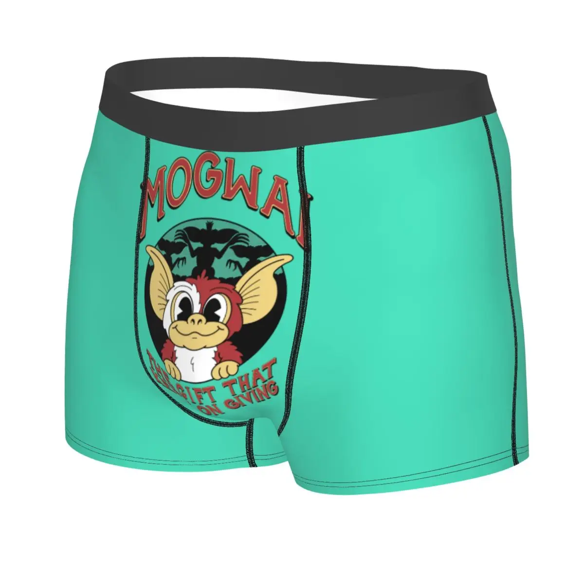 Custom Fashion Gremlins Mogwai Boxers Shorts Panties Men's Underpants Breathable Gizmo 80s Movie Monster Briefs Underwear