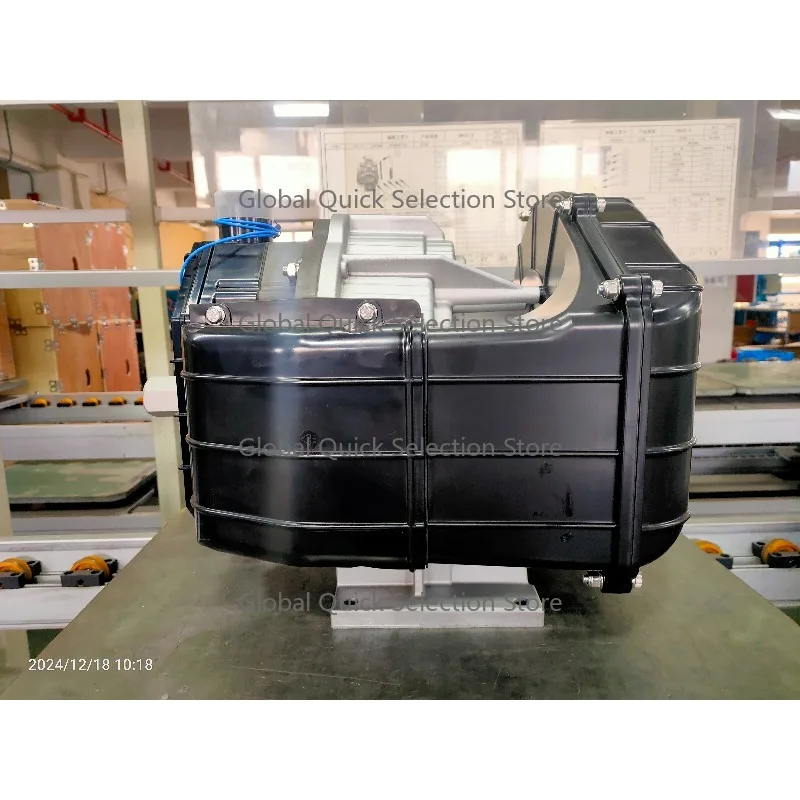 5.5 KW G07T 4  bar Low Pressure Silent Oil Free Scroll Air Oxyg-en Compressor Belt Drive Air End