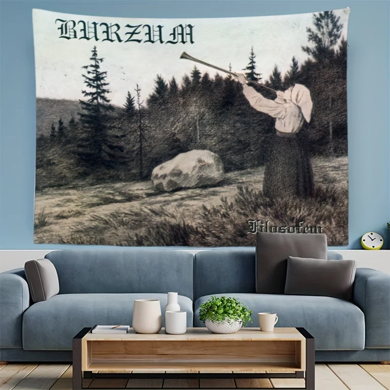 Burzum Filosofem Tapestry - Vintage Nature Art Design, Perfect Gift for Home and Dormitory, Unique Wall Decorations